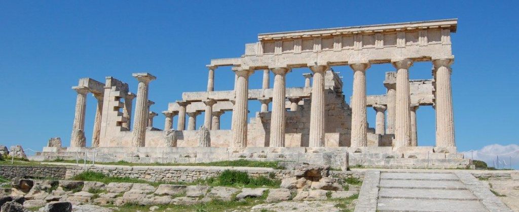 Temple of Apfaia Aegina Island