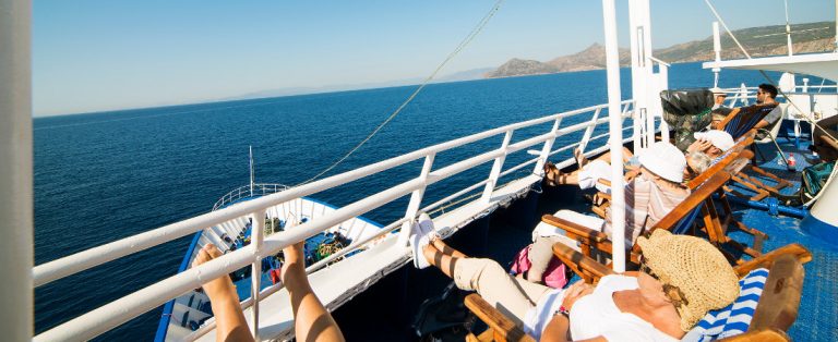 Cruise boat of Athens day cruise