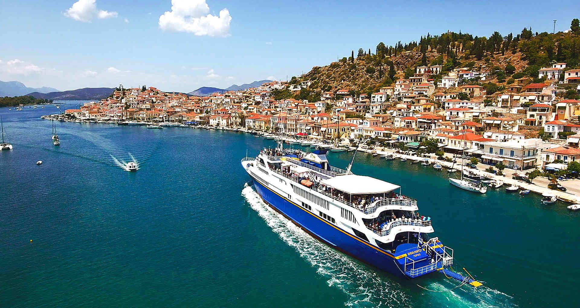 one day cruise from athens to 3 islands